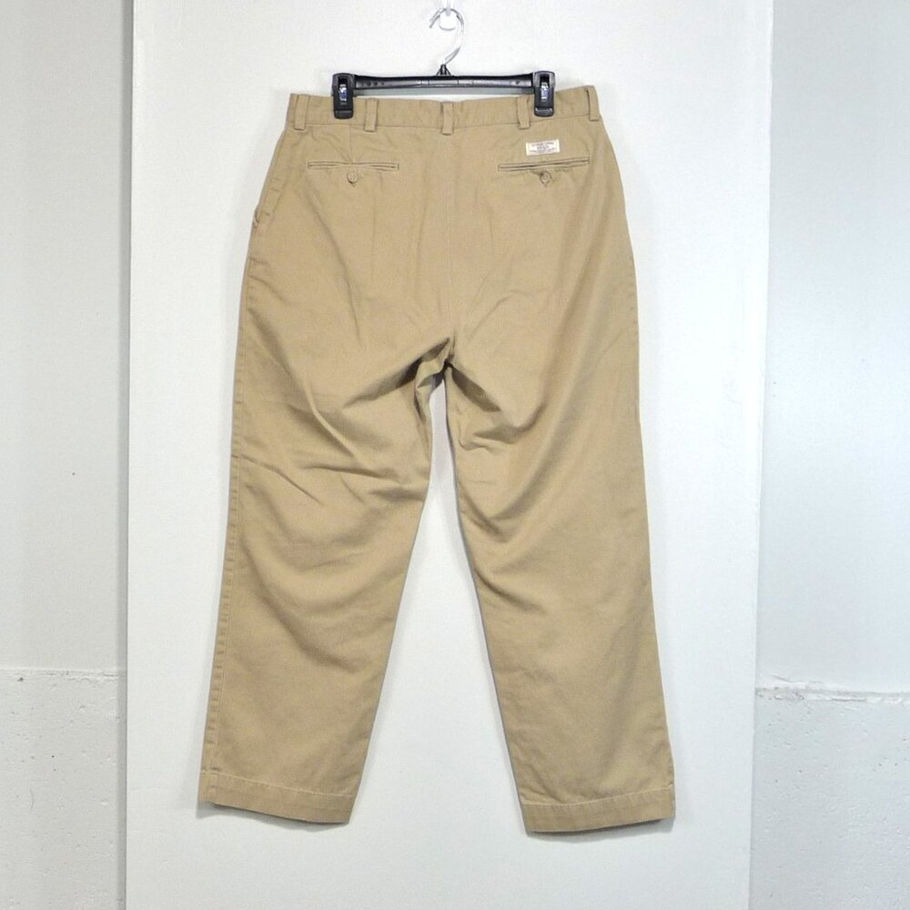 POLO RALPH LAUREN SIZE 35 WAIST CHINOS KHAKIS - Picture 4 of 8